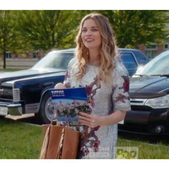 Zara Dresses & Skirts - Zara XS Silver Sequin Embroidered Mini Dress ASO Alexis Rose in Schitt's Creek